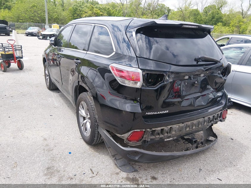 2015 Toyota Highlander Xle V6