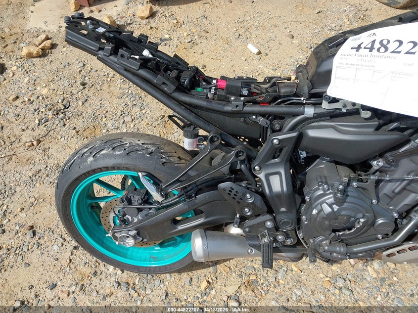 2024 Yamaha Mt07 VIN: JYARM32E2RA010280 Lot: 44822707