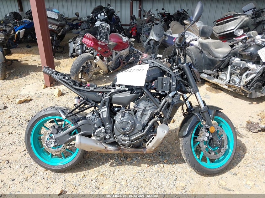 2024 Yamaha Mt07 VIN: JYARM32E2RA010280 Lot: 44822707