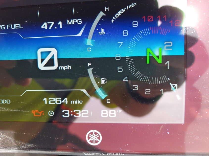 2024 Yamaha Mt07 VIN: JYARM32E2RA010280 Lot: 44822707