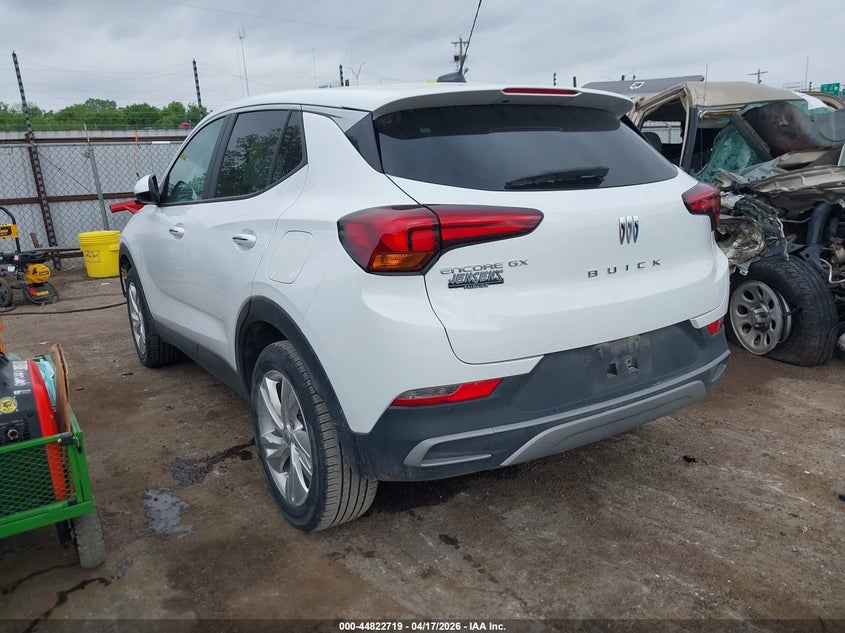 2024 Buick Encore gx 1.2 Encore Gx Preferred Fwd white Lot 111044822719 Vin KL4AMBS28RB051065