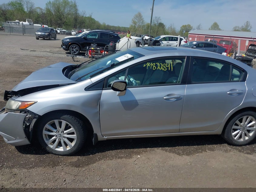 2012 Honda Civic Ex-L VIN: 19XFB2F97CE039394 Lot: 44822841