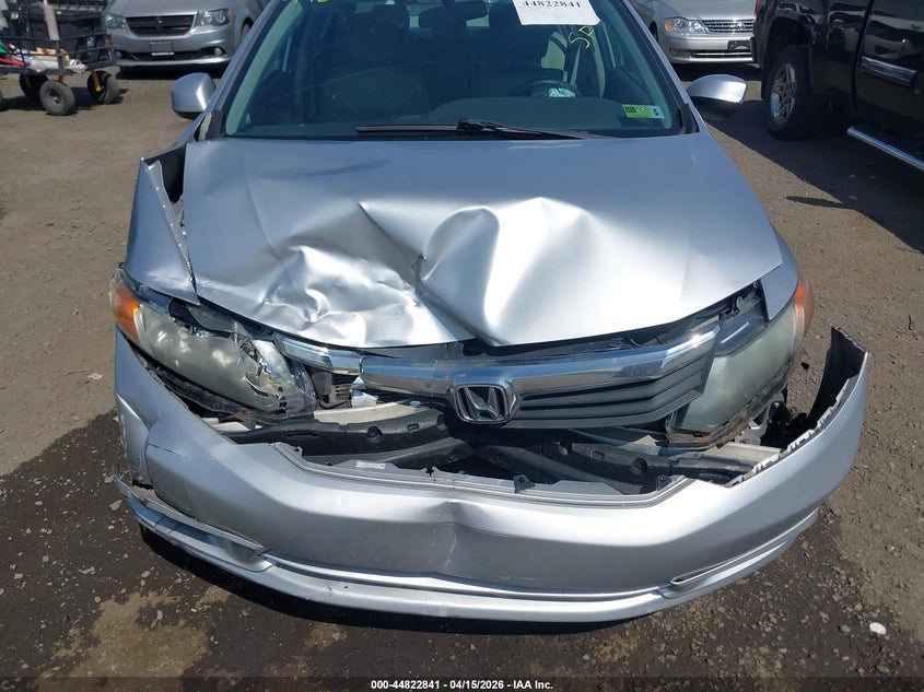 2012 Honda Civic Ex-L VIN: 19XFB2F97CE039394 Lot: 44822841