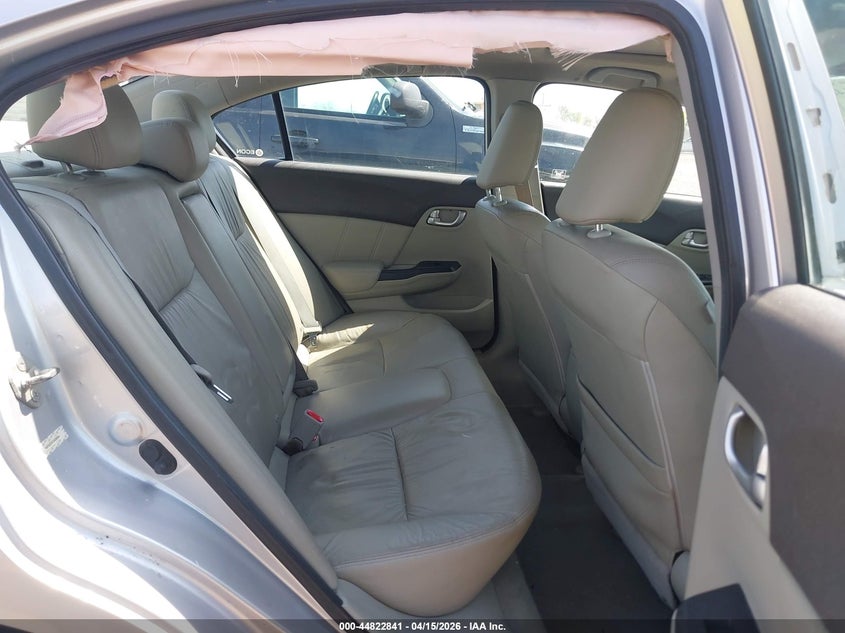 2012 Honda Civic Ex-L VIN: 19XFB2F97CE039394 Lot: 44822841