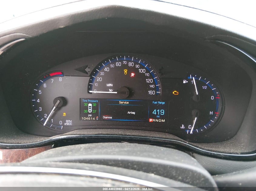 2015 Cadillac Cts Luxury VIN: 1G6AR5SX7F0136185 Lot: 44822860