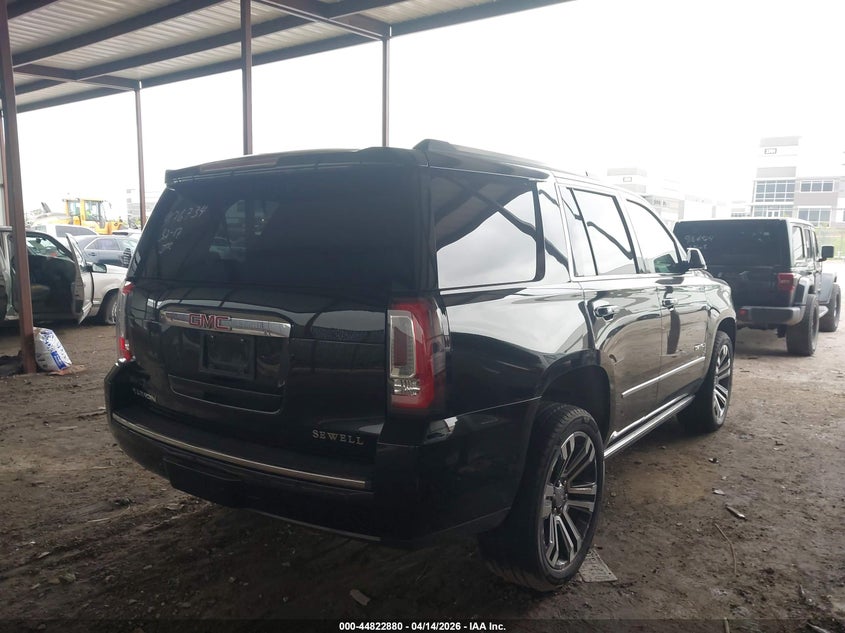 2017 Gmc Yukon 6.2 Denali Black Lot 111044822880 Vin 1GKS2CKJ9HR391445