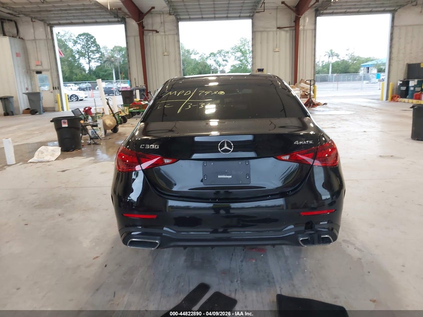 2022 Mercedes-Benz C 300 4Matic VIN: W1KAF4HB7NR037930 Lot: 44822890