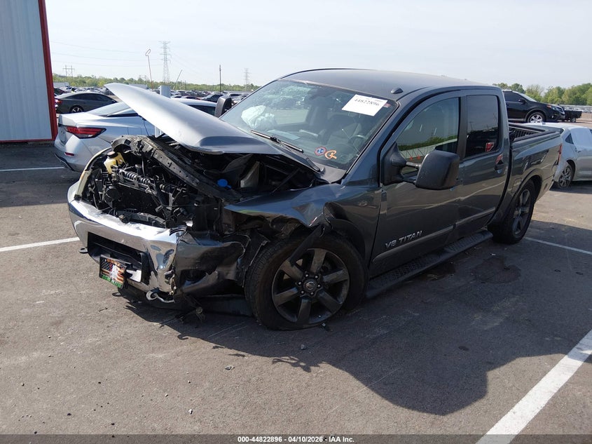 2015 Nissan Titan Sv 1N6AA0EDXFN500284 photo 1