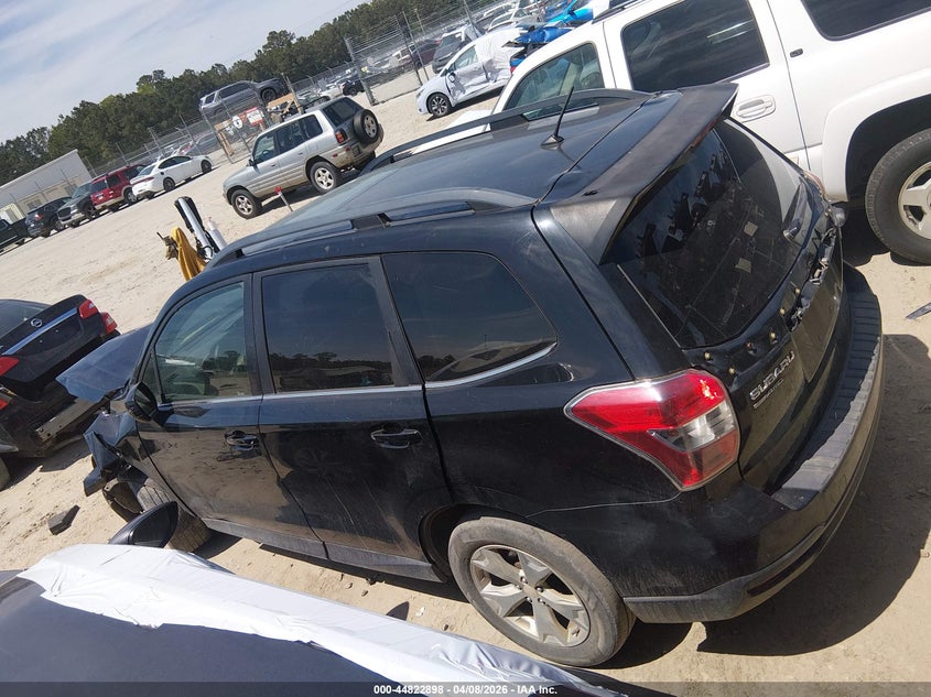 2014 Subaru Forester 2.5 2.5I Limited black Lot 111044822898 Vin JF2SJAHC5EH477382