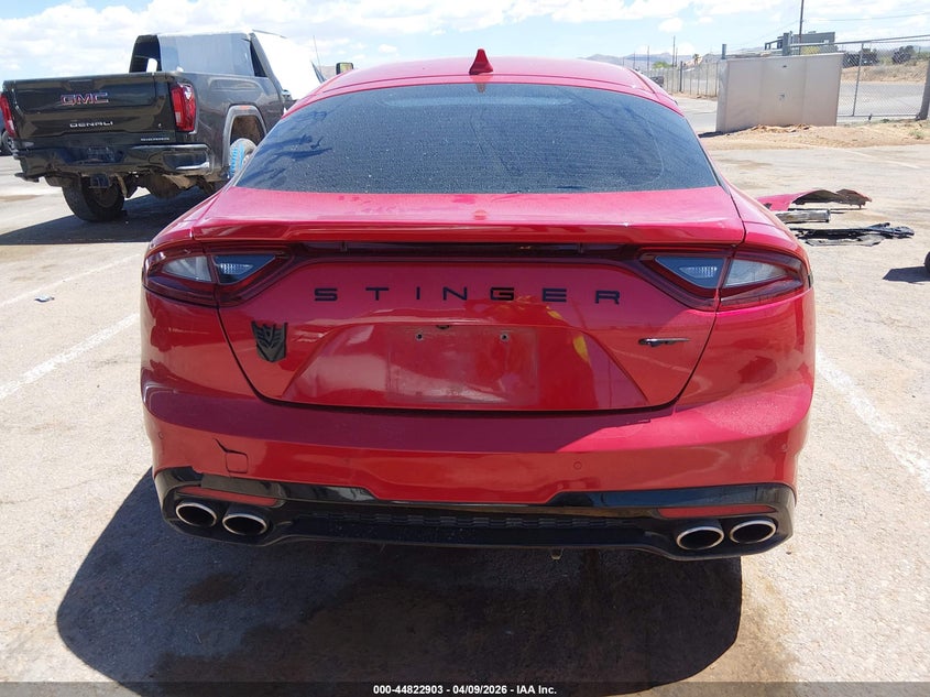2018 Kia Stinger Gt2 VIN: KNAE55LC4J6010147 Lot: 44822903