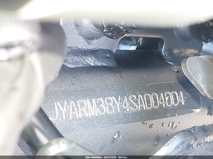 2025 Yamaha Yzfr7 VIN: JYARM38Y4SA004004 Lot: 44240504
