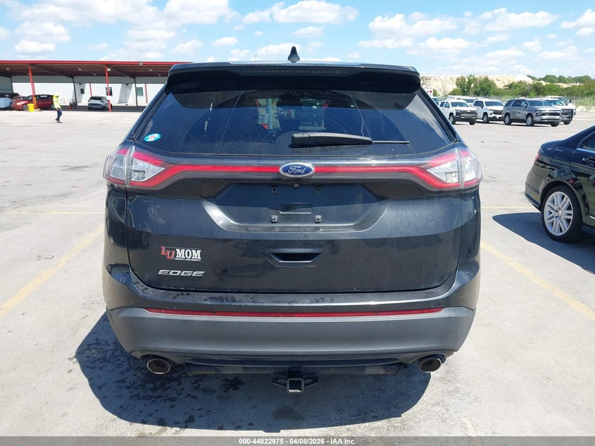2FMTK3G80FBB43375 2015 Ford Edge 3.5 Se black