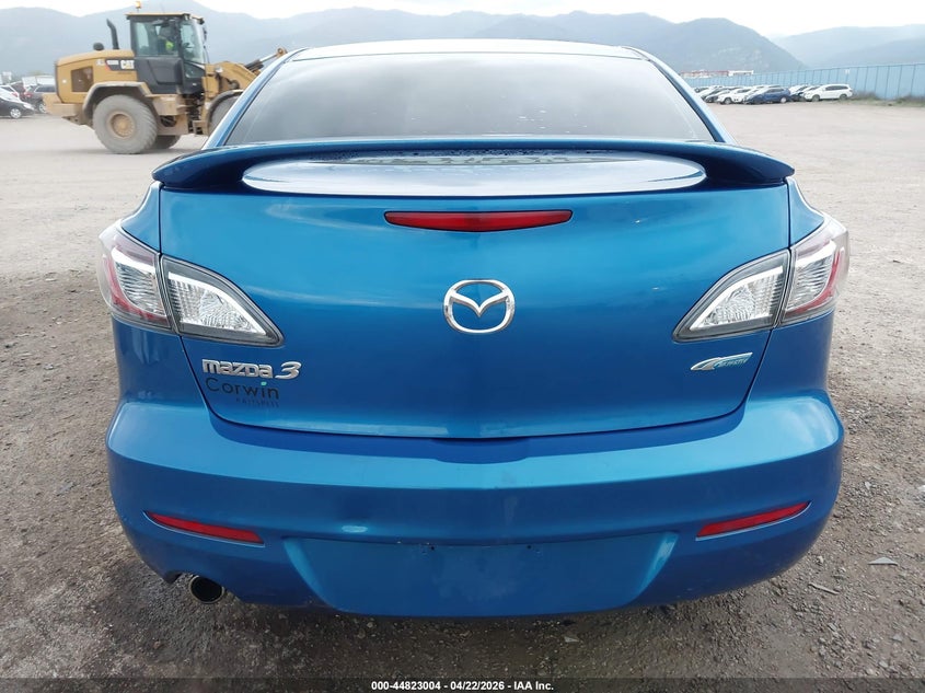 2012 Mazda 3 2.0 I Grand Touring blue Lot 111044823004 Vin JM1BL1W76C1534404