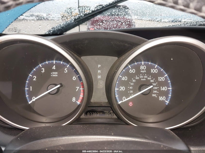 2012 Mazda 3 2.0 I Grand Touring blue Lot 111044823004 Vin JM1BL1W76C1534404