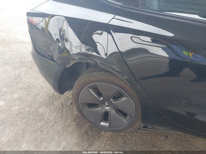 2023 Tesla Model 3 Rear-Wheel Drive black Lot 111044823007 Vin 5YJ3E1EA4PF431023