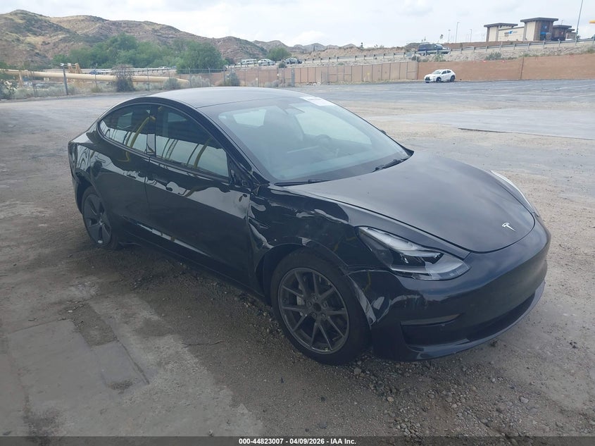 2023 Tesla Model 3 Rear-Wheel Drive black Lot 111044823007 Vin 5YJ3E1EA4PF431023