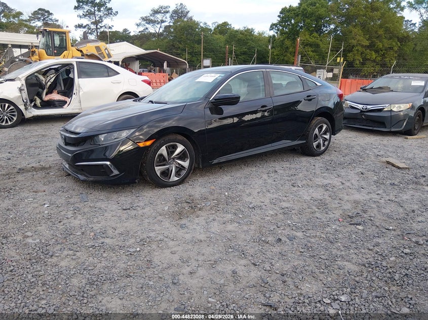 2019 Honda Civic Lx 19XFC2F69KE202211 photo 1