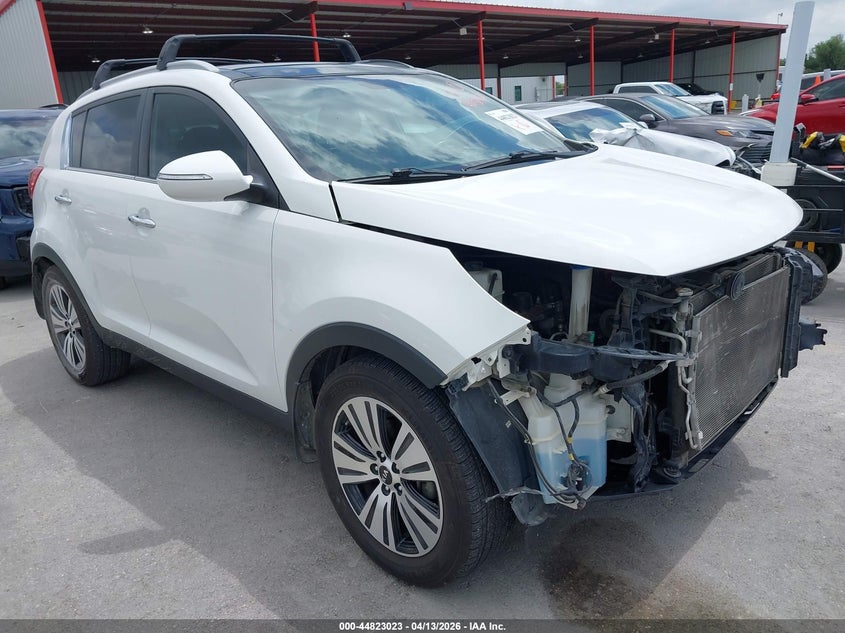 2014 Kia Sportage 2.4 Ex White Lot 111044823023 Vin KNDPC3AC5E7630692
