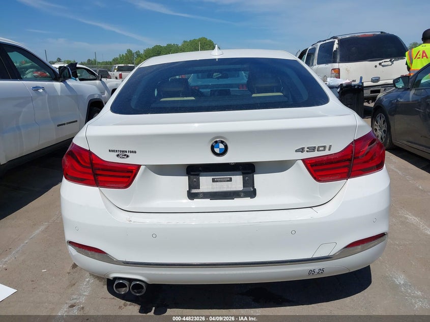 2019 BMW 430I Gran Coupe VIN: WBA4J1C50KBM15528 Lot: 44823026