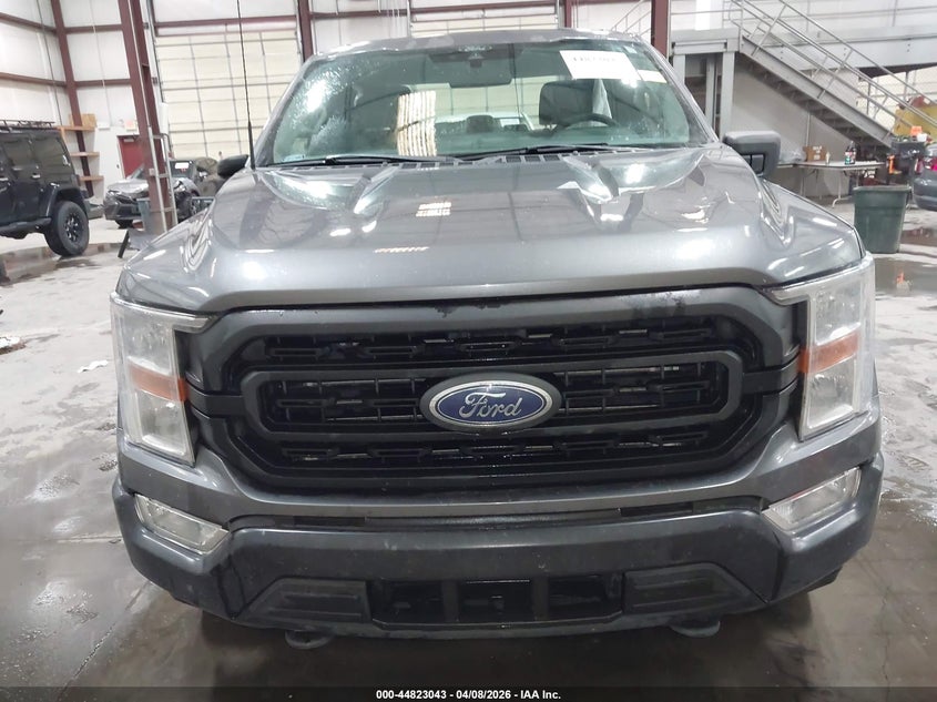 VIN 1FTEX1EP5NKD51964 2022 FORD F-150 XL