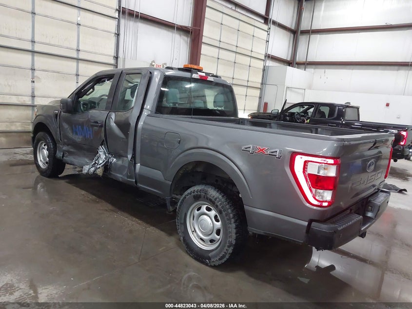 VIN 1FTEX1EP5NKD51964 2022 FORD F-150 XL