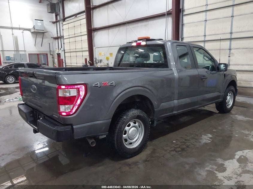 VIN 1FTEX1EP5NKD51964 2022 FORD F-150 XL