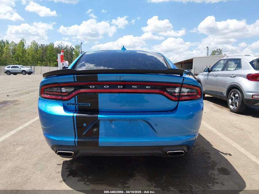 2019 Dodge Charger 3.6 Sxt Rwd blue Lot 111044823094 Vin 2C3CDXBG5KH576173
