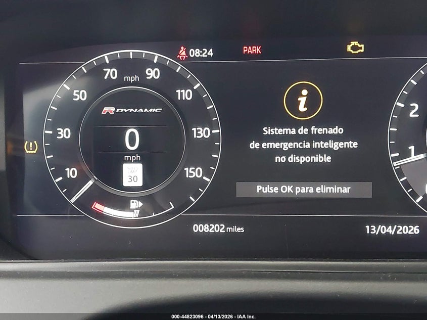 2020 Land Rover Range Rover Velar P250 R-Dynamic S VIN: SALYK2EX0LA296191 Lot: 44823096