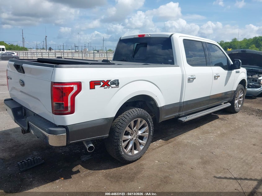 2017 Ford F-150 5.0 Xlt white Lot 111044823123 Vin 1FTFW1EF9HFC56514