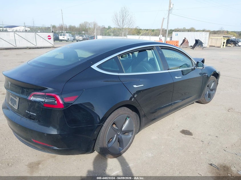 2019 Tesla Model 3 Long Range/Performance black Lot 111044823324 Vin 5YJ3E1EB3KF384357