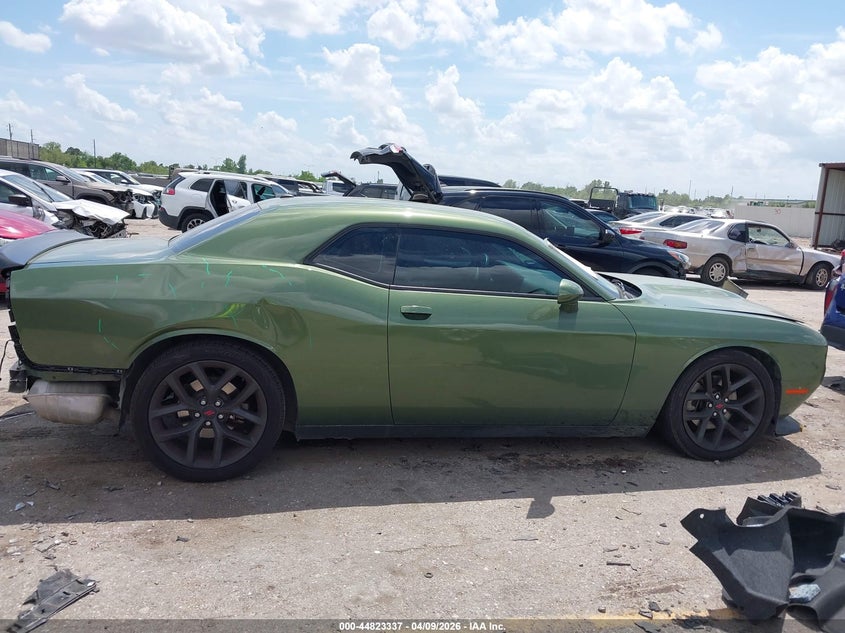 2022 Dodge Challenger 3.6 Gt green Lot 111044823337 Vin 2C3CDZJG6NH118420