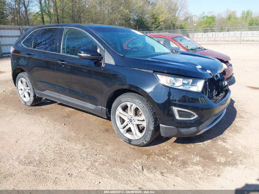 2018 Ford Edge 3.5 Titanium black Lot 111044823373 Vin 2FMPK4K86JBB87355