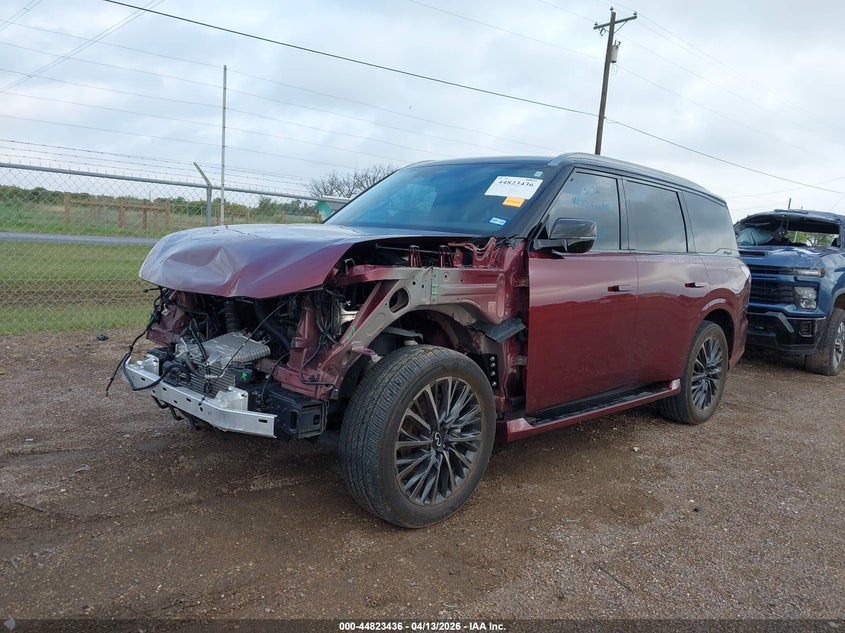 Vin: jn8az3cc8s9600804, lot: 45320708, infiniti qx80 autograph awd 20252