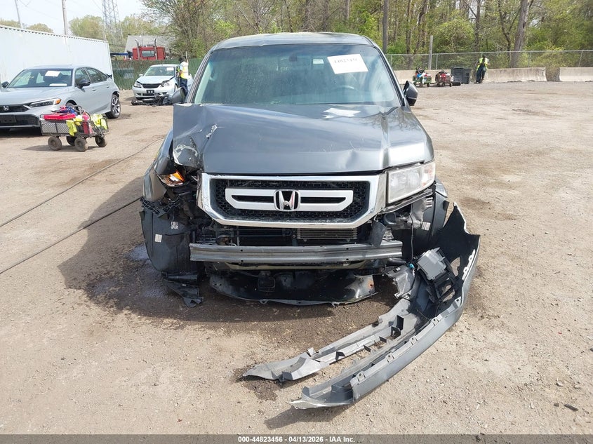 2012 Honda Ridgeline Rts VIN: 5FPYK1F47CB451680 Lot: 44823456