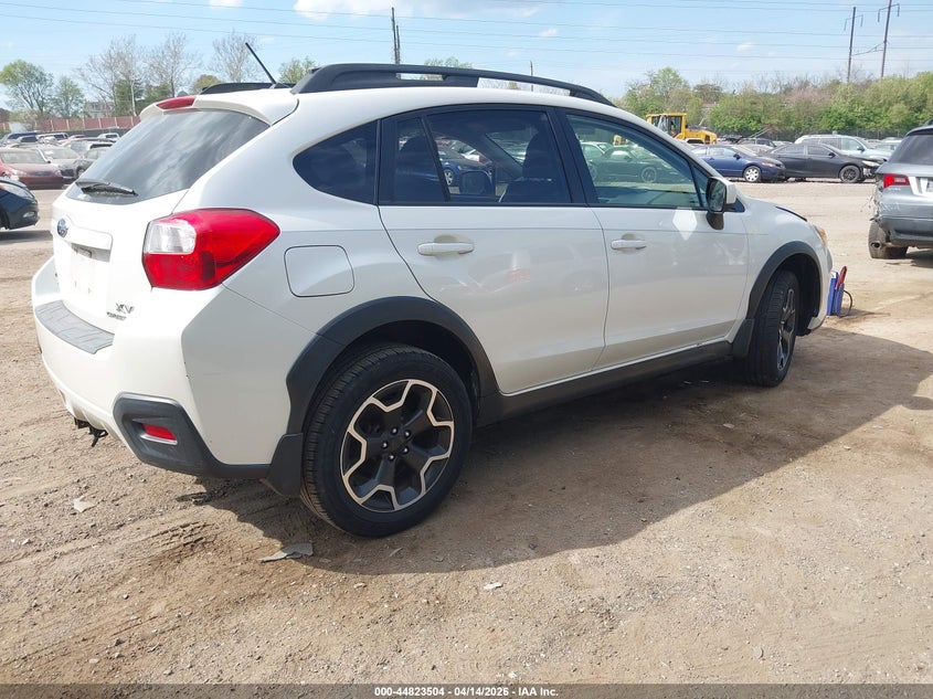2014 Subaru Xv 2.0 Xv Crosstrek 2.0I Limited white Lot 111044823504 Vin JF2GPAGC6E8211651