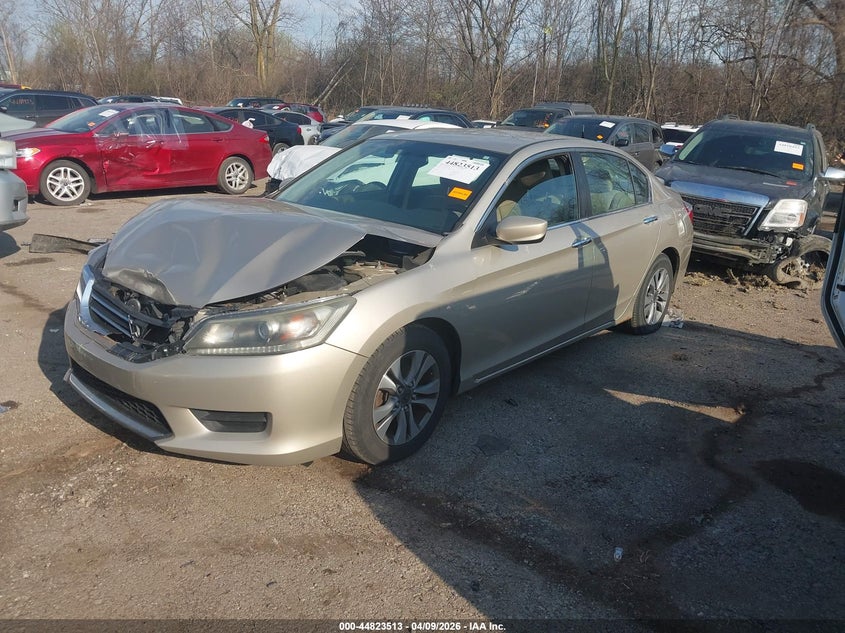 2014 Honda Accord Lx 1HGCR2F38EA266580 photo 1