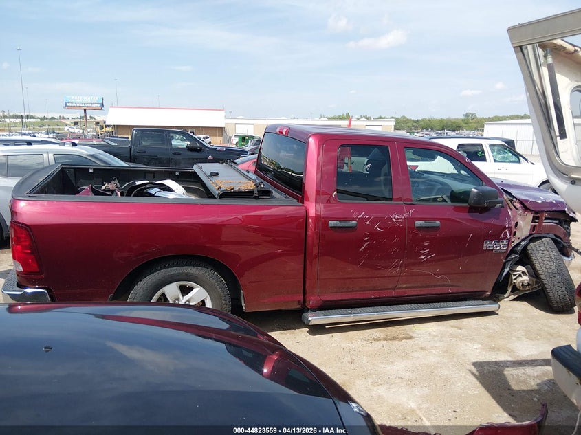 2019 Ram 1500 5.7 Ram Classic Tradesman 4X2 6'4 Box brown Lot 111044823559 Vin 1C6RR6FT6KS745786
