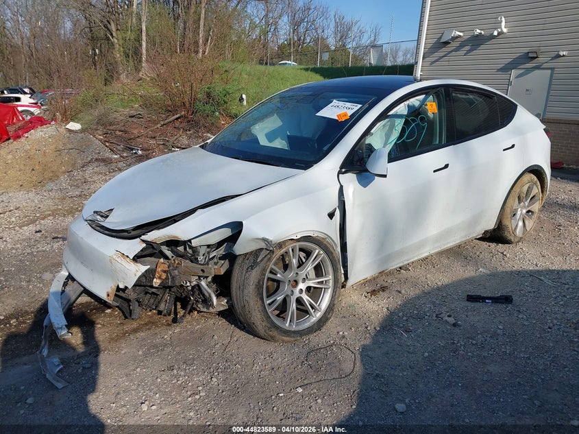 Vin: 5yjygdee6lf035965, lot: 45320861, tesla model y long range dual motor all-wheel drive 20202