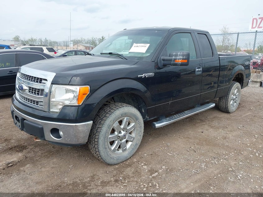 2013 Ford F-150 5.0 Xlt black Lot 111044823595 Vin 1FTFX1EF1DFD24747