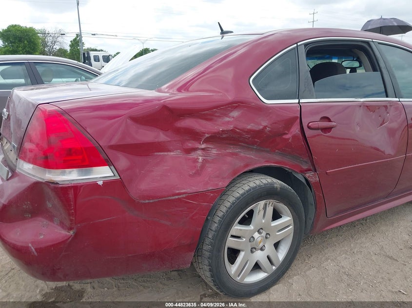 2010 Chevrolet Impala 3.5 Lt Red Lot 111044823635 Vin 2G1WB5EK4A1175751