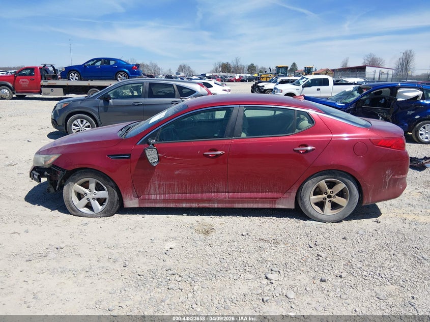 2015 Kia Optima 2.4 Lx red Lot 111044823658 Vin 5XXGM4A78FG367645