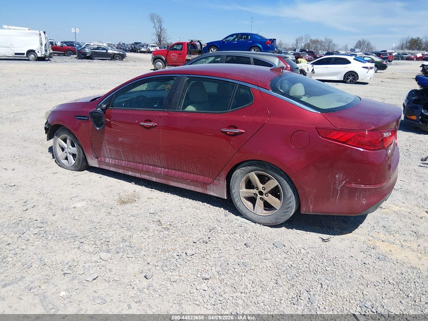 2015 Kia Optima 2.4 Lx red Lot 111044823658 Vin 5XXGM4A78FG367645