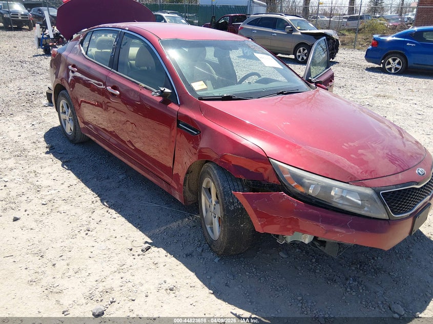 2015 Kia Optima 2.4 Lx red Lot 111044823658 Vin 5XXGM4A78FG367645