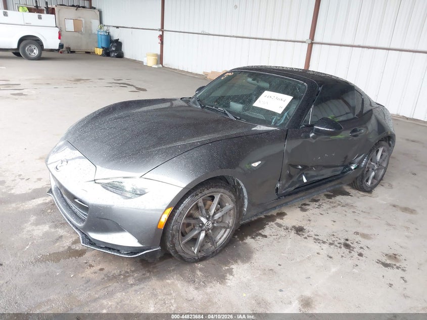 Vin: jm1ndal75h0100518, lot: 45320956, mazda mx-5 miata rf club 20172