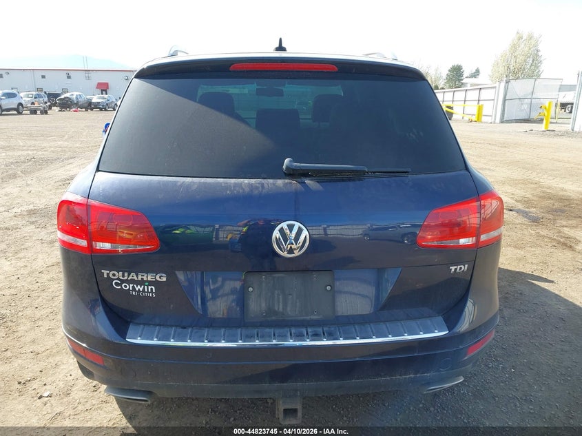 2012 Volkswagen Touareg Tdi Lux VIN: WVGFK9BP3CD000604 Lot: 44823745