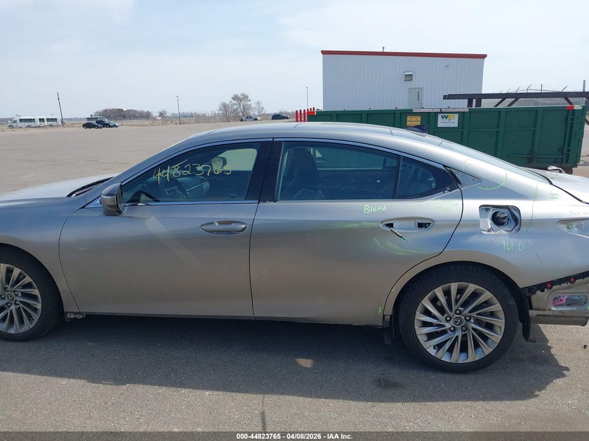 2019 Lexus ES 3.5 Luxury Silver Lot 111044823765 Vin 58ABZ1B12KU030496