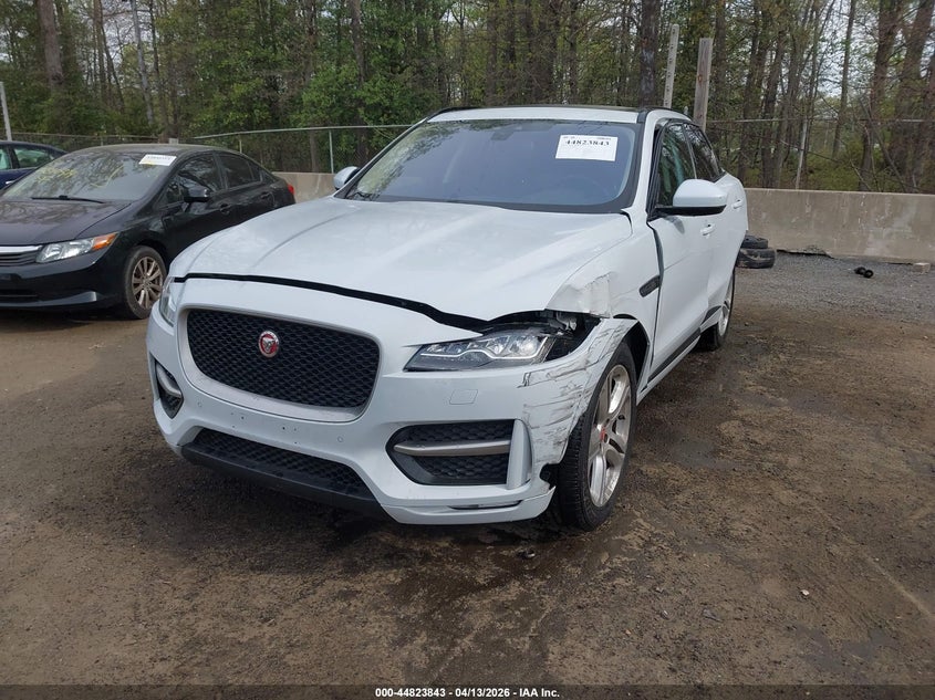Vin: sadcl2bv0ha489941, lot: 45321115, jaguar f-pace 35t r-sport 20172
