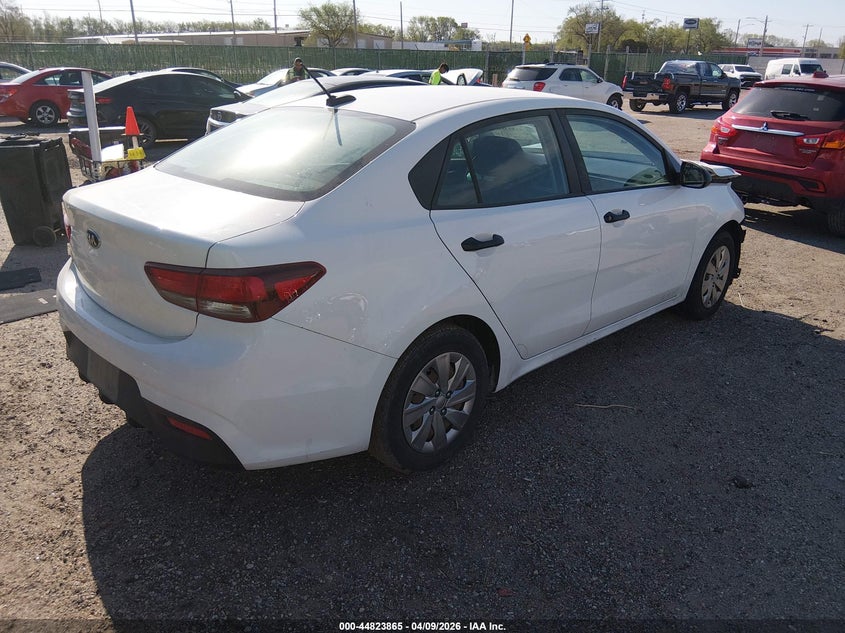 Vin: 3kpa24abxje069390, lot: 45321137, kia rio lx 20184