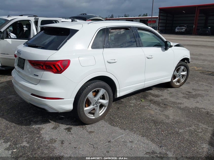 Vin: wa1aucf37m1074876, lot: 45321143, audi q3 premium 40 tfsi quattro tiptronic 20214