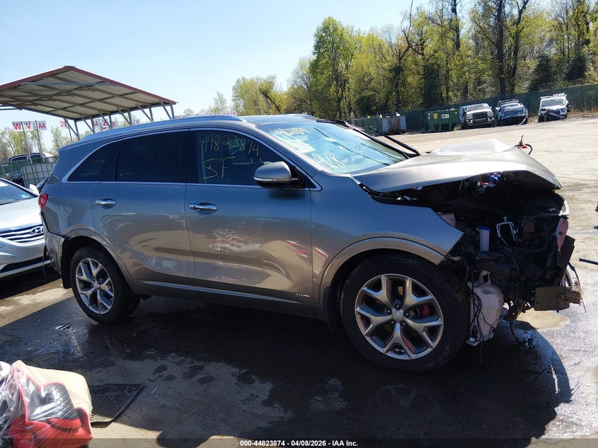 2017 Kia Sorento 3.3 3.3L Sx grey Lot 111044823874 Vin 5XYPKDA58HG274501